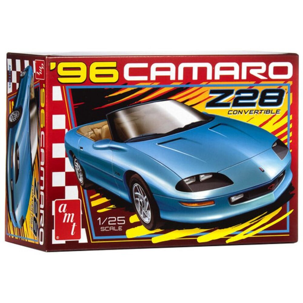 AMT 1996 Chevy Camaro Z28 Convertible 1/25 Scale Model Kit  COLLECTIBLES
